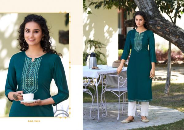 Kalaroop Kites 4 Designer Ethnic Wear Silk Kurti